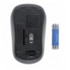 Mouse Ottico Wireless con Micro Ricevitore USB 1000dpi Nero/Arancione IM 1000-WL-BOR