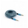 Cavo Audio Stereo Jack 3.5 mm M/M 1,5m Azzurro ICSB-3535BL