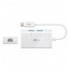 Hub USB-C SuperSpeed 2 USB 3.0 e RJ-45 Gigabit IUSB31C-HUB2C