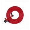 Cavo USB Angolato 90° USB A/USB-C 1.5m Rosso ICSB-USBC90RE