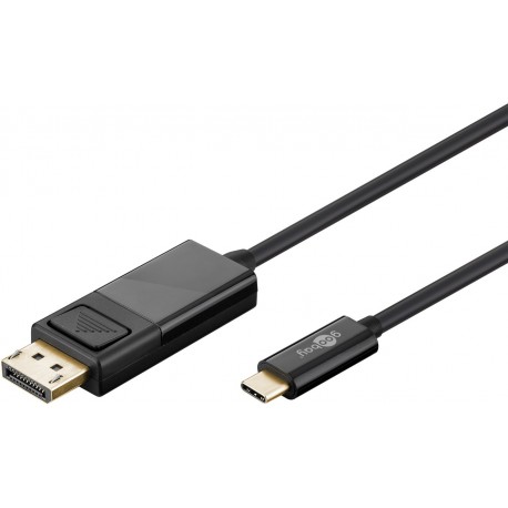 Cavo Adattatore USB-C™ a DisplayPort 4K 1.2m Nero IADAP USBC-DCP-010