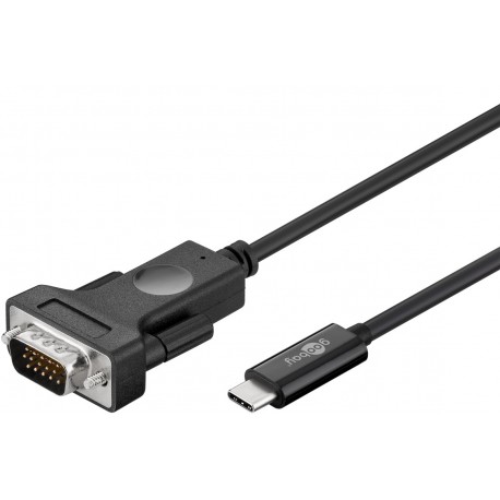Cavo Convertitore Adattatore USB3.1 da USB-C™ Maschio a VGA Maschio ICOC MUSB31-VGA-018