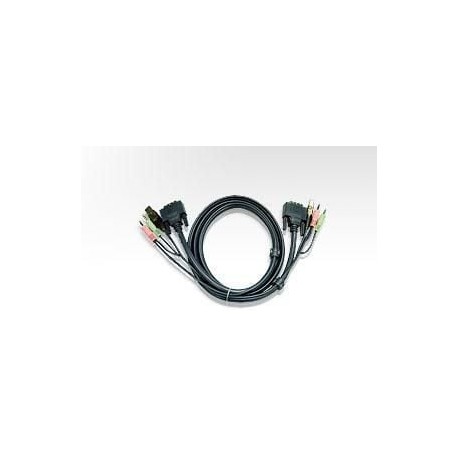 Cavo per KVM USB/DVI con audio 1