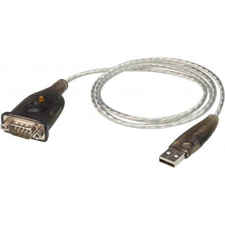 Convertitore Adattatore da USB a Seriale RS-232 con LED 1m