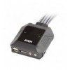Switch KVM per doppio schermo DisplayPort (ThunderBolt) 2 USB, CS22DP