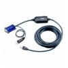 Adattatore KVM VGA 1 porta USB con cavo 5m