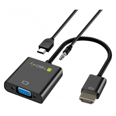 Cavo Convertitore Adattatore da HDMI™ a VGA con Micro USB e Audio IDATA HDMI-VGA2AU