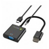 Cavo Convertitore Adattatore da HDMI™ a VGA con Micro USB e Audio IDATA HDMI-VGA2AU