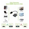 Cavo Convertitore Adattatore da HDMI™ a VGA con Micro USB e Audio