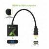 Cavo Convertitore Adattatore da HDMI™ a VGA 1920x1200 con Audio 3.5''