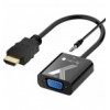Cavo Convertitore Adattatore da HDMI™ a VGA 1920x1200 a 60Hz con Audio 3.5'' IDATA HDMI-VGA2AP