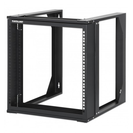 Armadio a Muro 19'' Open Frame 2 Montanti Flat Pack 9U I-CASE OFSW-0950FPBK