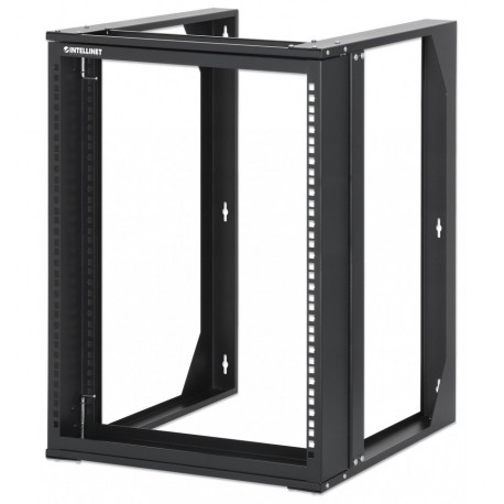 Armadio a Muro 19'' Open Frame 2 Montanti Flat Pack 12U I-CASE OFSW-1250FPBK