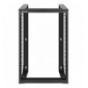 Armadio a Muro 19'' Open Frame 2 Montanti Flat Pack 15U