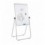 Lavagna Magnetica Bifacciale Flipchart Portatile 70x100 cm con Supporto