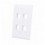 Placca Porta Frutti 4 Posti Mod.503 Bianco