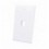 Placca Porta Frutti 1 Posto Mod.503 Bianco