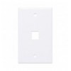 Placca Porta Frutti 1 Posto Mod.503 Bianco