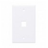 Placca Porta Frutti 1 Posto Mod.503 Bianco