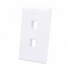 Placca Porta Frutti 2 Posti Mod.503 Bianco IWP-MD PSTR-2W