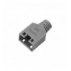 Plug per Cat. 5 e 6 STP con Guida e Copriconnettore