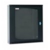 Armadio Rack 19'' Flat a muro p.15cm 6 unità sezione unica Nero I-CASE EC-0615BK