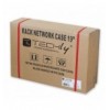 Armadio Rack 19'' Flat a muro p.15cm 6 unità sezione unica Nero