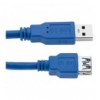 Cavo Prolunga USB 3.0 Superspeed A maschio/A femmina 1m Blu 