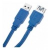 Cavo Prolunga USB 3.0 Superspeed A maschio/A femmina 1m Blu 