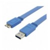 Cavo USB 3.0 Superspeed A maschio/MIC B maschio 1 m FLAT ICOC MUSB3-FL-010