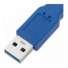 Cavo Prolunga USB 3.0 Superspeed A maschio/A femmina 0,5m Blu