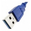 Cavo USB 3.0 Superspeed A maschio/B maschio 3 m blu