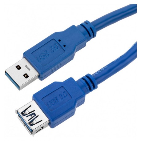 Cavo Prolunga USB 3.0 Superspeed A maschio/A femmina 3m Blu ICOC U3-AA-30-EX