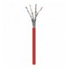 Matassa S/FTP Cavo Cat.7 Rame LSZH 100m Flessibile Rosso