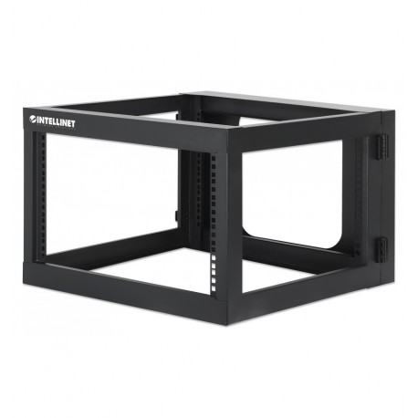 Armadio a Muro 19'' Open Frame 4 Montanti 6U I-CASE OFSW-0660BK