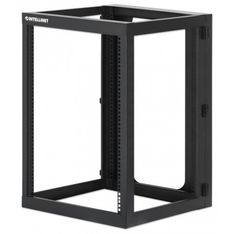 Armadio a Muro 19'' Open Frame 4 Montanti 15U I-CASE OFSW-1560BK