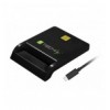 Lettore/Scrittore di Smart Card USB-C™ Compatto Nero I-CARD CAM-USB2TYC