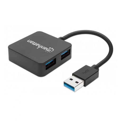 SuperSpeed USB 3.2 Gen1 Hub 4 Porte USB A IUSB3-HUB4-BK