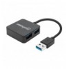 SuperSpeed USB 3.2 Gen1 Hub 4 Porte USB A IUSB3-HUB4-BK