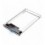 Box HDD/SSD Esterno per Disco Rigido 2.5'' USB 3.0 Trasparente con LED