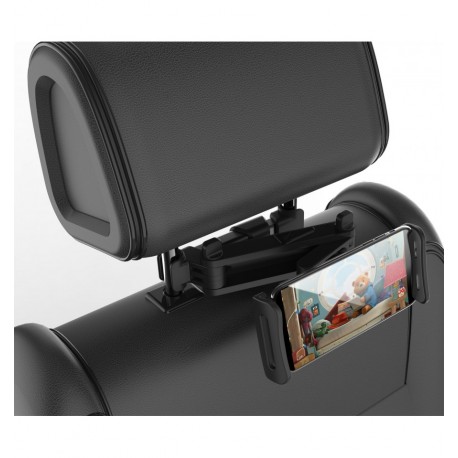 Supporto Tablet Smartphone Estensibile per Poggiatesta auto Rotazione 360° I-TABLET-CAR5