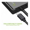 Cavo Convertitore Adattatore da HDMI™ mini C a VGA con Micro USB e Audio