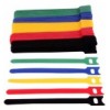 Fascette Fermacavo Multicolor in Feltro Adesivo Set da 10pz