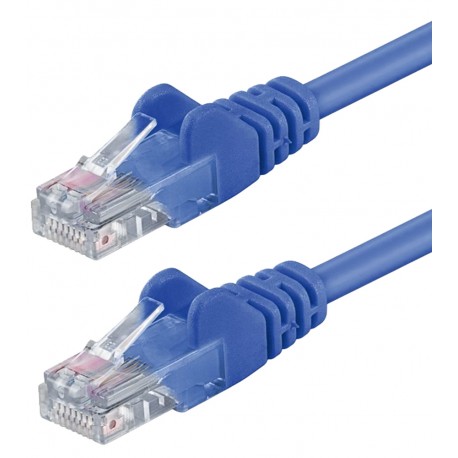 Cavo di rete Patch in Rame Cat. 5e Blu UTP Blu 1 m ICOC U5EB-010-BL