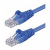 Cavo di rete Patch in Rame Cat. 5e Blu UTP Blu 1 m ICOC U5EB-010-BL