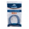 Cavo di rete Patch in Rame Cat. 5e Blu UTP 3 m