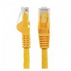 Cavo di rete Patch in Rame Cat. 5e Giallo UTP 1 m