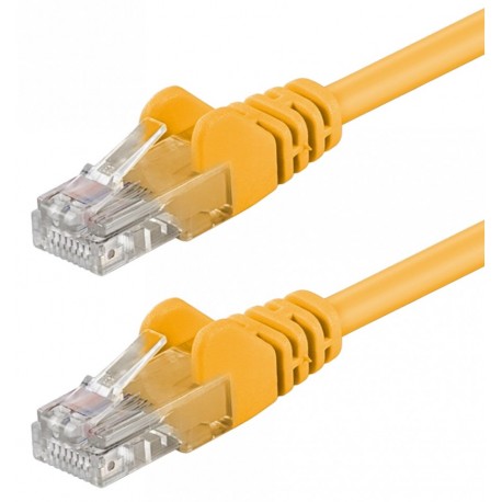 Cavo di rete Patch in Rame Cat. 5e Giallo UTP 30 m ICOC U5EB-300-YE