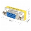 Mini Gender Changer VGA DB 15 poli HD M/F IADAP 736-15HD