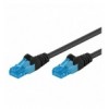 Cavo di rete Patch in Rame Cat. 6A Nero U/UTP 10 m ICOC U6AG-100-BKG